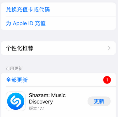 中和镇苹果维修分享无法在iPhone上下载或更新应用办法 