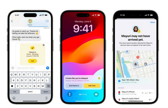 中和镇苹果维修站分享如何在iPhone上使用平安确认功能 